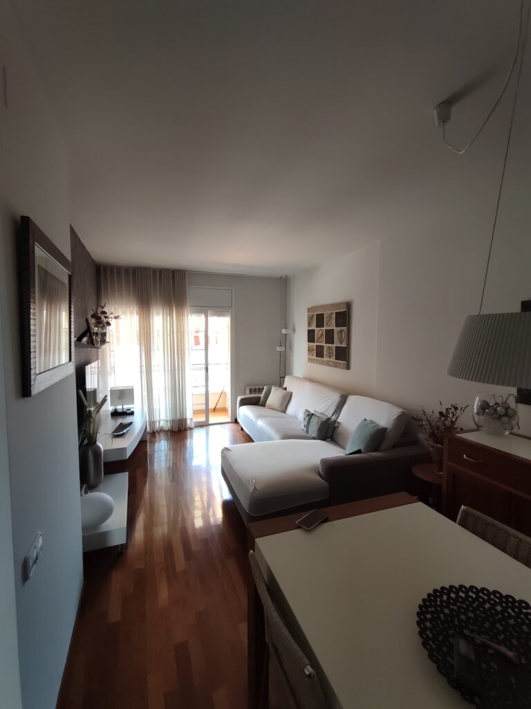 Interior de vivienda pintado