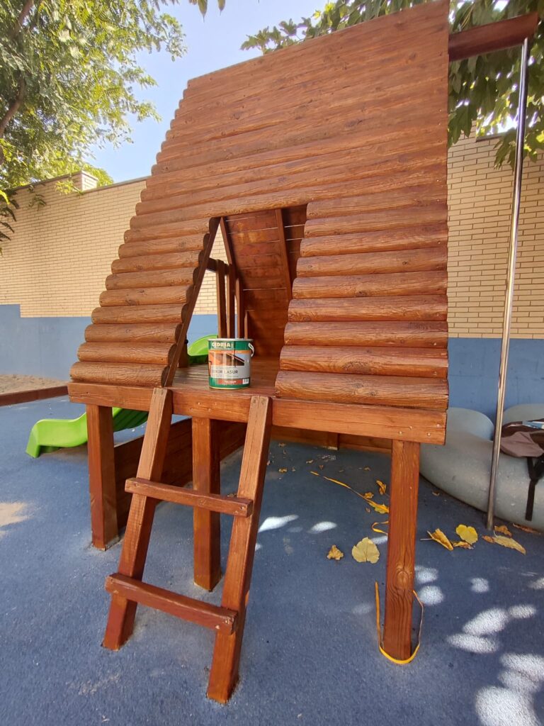 Trabajo de pintura realizado por Nicolau Vilar